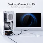 Vention Convertitore da VGA maschio a HDMI femmina - 0,5 m - Colore nero - immagine 3