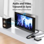 Vention Convertitore da HDMI femmina a RCA femmina e MiniUSB femmina - Colore nero - immagine 4