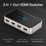 Vention Duplicatore HDMI maschio a 4xHDMI femmina - Colore grigio - immagine 5