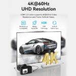 Cavo Vention Micro HDMI maschio a HDMI maschio 2.0 4K - 3 m - Colore nero - immagine 3