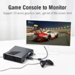 Vention Adattatore convertitore HDMI maschio a VGA femmina con jack audio da 3,5 mm - Colore nero - immagine 4