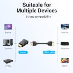 Vention Adattatore HDMI maschio a HDMI femmina 4K - Colore nero - immagine 3