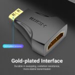 Vention Adattatore Mini HDMI maschio a HDMI femmina - Colore nero - immagine 3