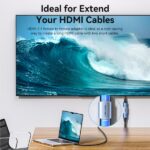 Vention Adattatore HDMI femmina a HDMI femmina 2.1 8K - Colore blu - immagine 3