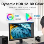 Vention Adattatore HDMI 2.1 maschio a HDMI femmina - 8K - Colore blu - immagine 4