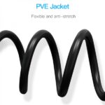 Cavo stereo Vention da jack maschio da 6,5 mm a jack maschio da 6,5 mm - 5 m - Colore nero - immagine 4