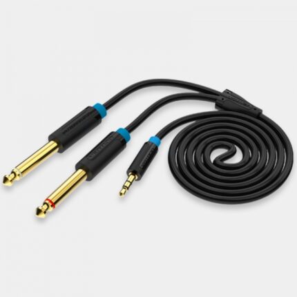 5 maschio a 2x Jack 6