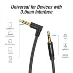 Cavo stereo Vention da jack maschio da 3,5 mm a jack maschio da 3,5 mm - 1 m - Colore nero - immagine 5