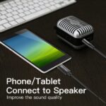 Vention Convertitore audio da USB-C a jack 3,5 maschio - 1 m - Colore nero - immagine 3