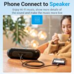 Cavo convertitore audio USB-C a jack 3,5 maschio Vention - 1 m - Colore grigio - immagine 3
