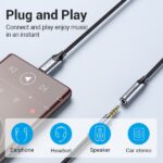 Vention Adattatore audio Jack 3,5 mm femmina a USB-C - 0,10 m - Colore grigio - immagine 4