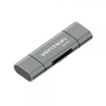 Lettore di schede esterno USB 3.0 Vention - Colore grigio - immagine 2