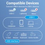 Vention Adattatore USB 3.1 maschio a USB-C femmina - 0,15 m - Colore nero - immagine 5