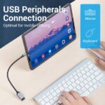 Vention Convertitore da USB-C maschio a USB femmina - 0,15 m - Colore grigio - immagine 3