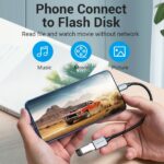 Vention Convertitore da USB-C maschio a USB femmina - 0,15 m - Colore grigio - immagine 5