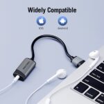 Vention Scheda audio USB-A a Jack 3,5 femmina - Colore grigio - immagine 5