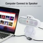 Scheda audio Vention USB-A a 2xJack 3,5 femmina - Colore grigio - immagine 4