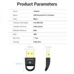 Vention Adattatore USB a Bluetooth - Colore nero - immagine 5