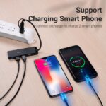 Vention HUB 5 in 1 USB 3.0 e USB-C a 4xUSB/USB-C PD - 0,15 m - Colore nero - immagine 3