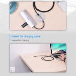 Vention Cavo prolunga USB-C 3.1 maschio a USB-C femmina - 1 m - Colore grigio - immagine 3
