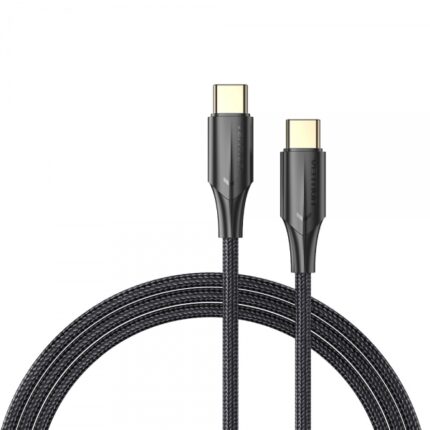 5 m - Cotone intrecciato nero