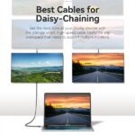 Cavo Vention USB-C 4.0 maschio a USB-C maschio - 1 m - Colore grigio - immagine 4