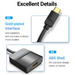 Vention Adattatore USB-C maschio a HDMI femmina - Colore nero - immagine 5