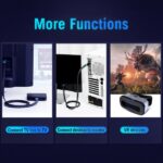Cavo piatto HDMI 2.0 maschio-maschio Vention - 1 m - Colore nero - immagine 4