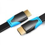 Cavo piatto HDMI 2.0 maschio-maschio 4K Vention - 5 m - Colore nero - immagine 2