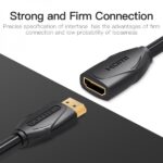 Cavo di prolunga HDMI maschio-maschio Vention - 1 m - Colore nero - immagine 4