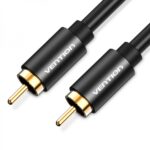 Cavo stereo RCA maschio-RCA maschio Vention - 2 m - Colore nero - immagine 2