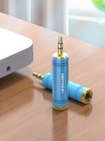 Vention Adattatore da jack maschio da 3,5 mm a jack femmina da 6,5 mm - Colore blu - immagine 4