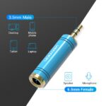 Vention Adattatore da jack maschio da 3,5 mm a jack femmina da 6,5 mm - Colore blu - immagine 5