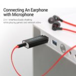 Scheda audio esterna USB a CTIA Vention - Colore nero metallizzato - immagine 4