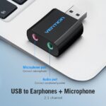 Scheda audio Vention 2.1 - Colore nero - immagine 5