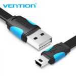 Cavo USB 2.0 maschio a mini USB maschio Vention - 1 m - Colore blu e nero - immagine 2