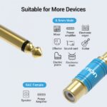 Vention Adattatore RCA femmina a jack 6,5 maschio - Colore blu - immagine 5
