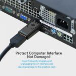 Vention Adattatore Displayport maschio a HDMI femmina - Colore nero - immagine 4