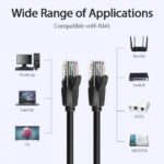Vention Cavo di rete UTP RJ45 Cat6 - 2 m - Colore nero - immagine 5