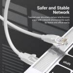 Vention Cavo di rete UTP RJ45 Cat.6 - 1,5 m - Colore grigio - immagine 3