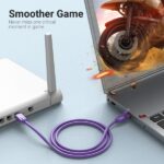 Vention Cavo di rete RJ45 UTP Cat.6 - 1 m - Colore viola - immagine 3