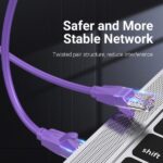 Vention Cavo di rete RJ45 UTP Cat.6 - 2 m - Colore viola - immagine 4