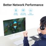 Cavo di rete RJ45 UTP Cat.6A Vention - 1 m - Colore nero - immagine 4
