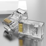 Vention Confezione da 10 connettori RJ45 maschio Cat.6 - Colore trasparente - immagine 2
