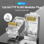 Vention Confezione da 10 connettori di rete FTP RJ45 Cat.6A - immagine 4