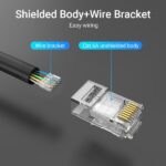 Vention Confezione da 50 connettori di rete UTP RJ45 Cat.6A - immagine 3