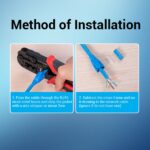 Vention Confezione da 100 coperture protettive RJ45 - Colore viola - immagine 4