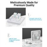 Vention Connettore di rete UTP RJ45 Cat.6 - Bianco e nero - immagine 3