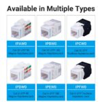 Vention Connettore di rete UTP RJ45 Cat.6 - Bianco e nero - immagine 5