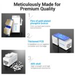 Vention Confezione da 5 connettori di rete UTP RJ45 Cat6 - Colore bianco - immagine 4